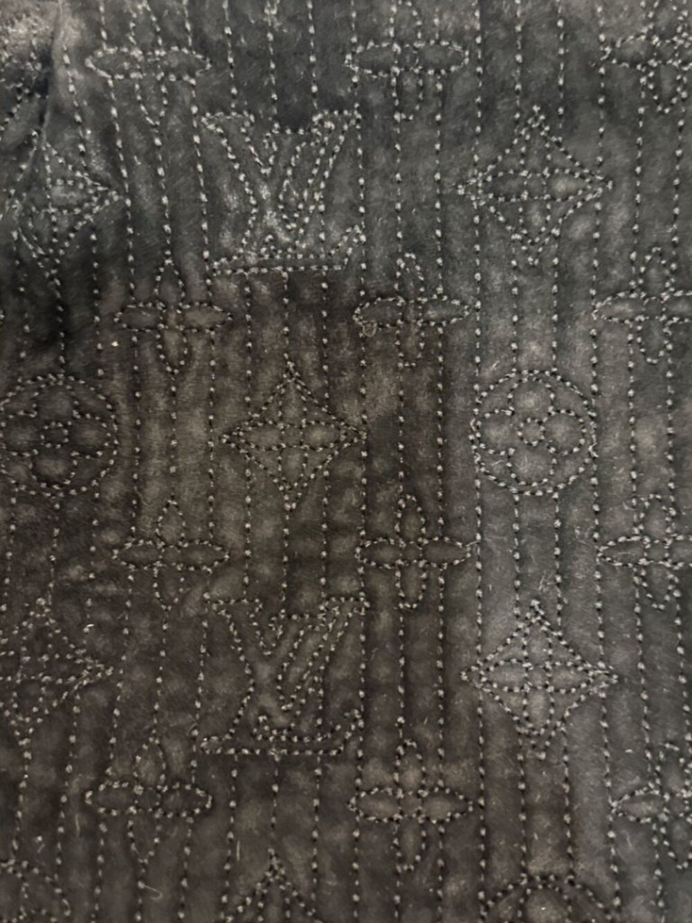 Louis Vuitton Motard Before Dark Monogram Suede Bag Spring Summer 2008 - Picture 5 of 9